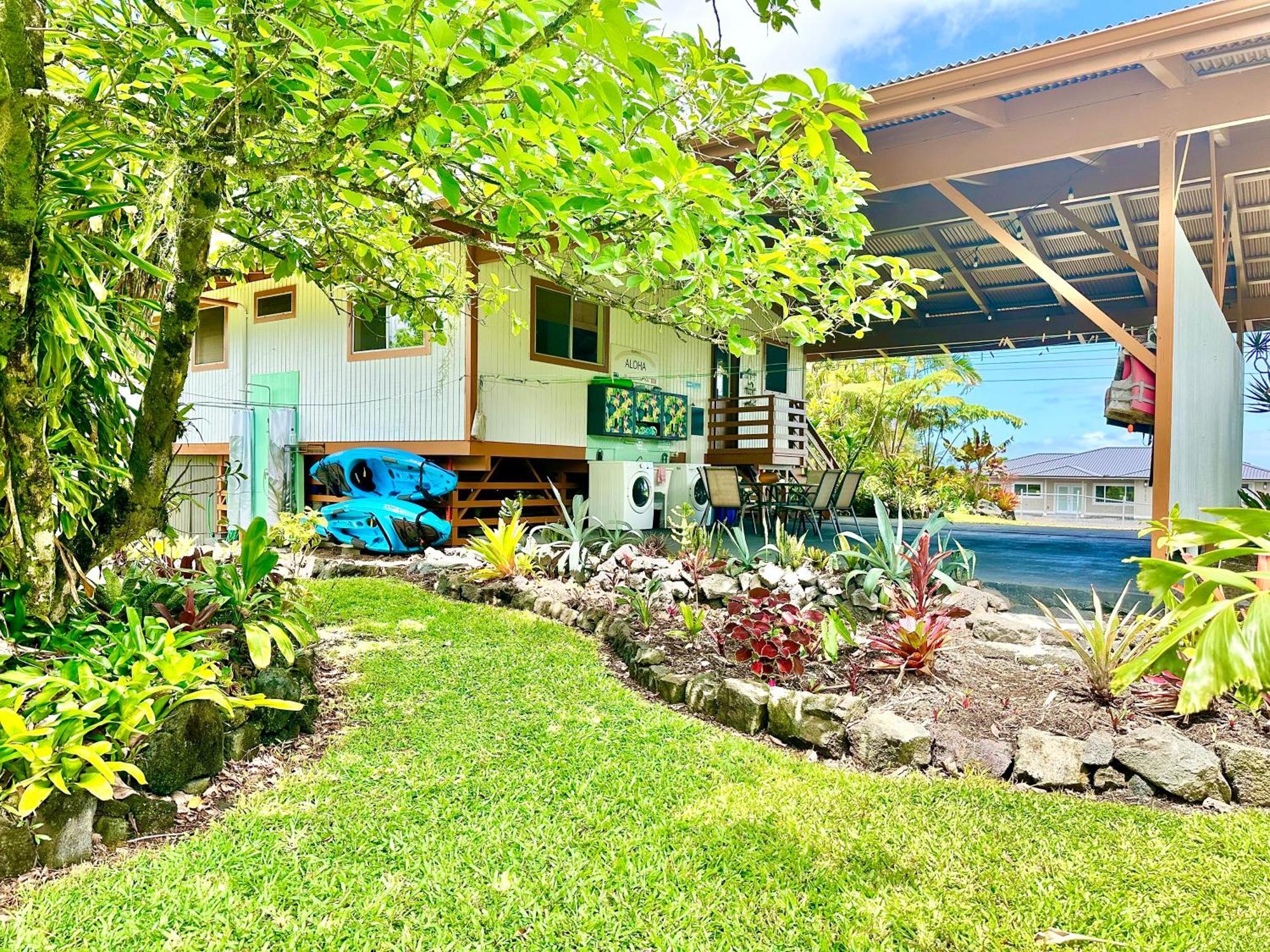 Puna Zen Botanical Garden Retreat Кио Экстерьер фото