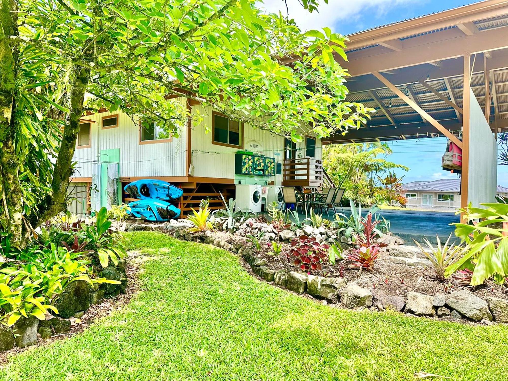 Puna Zen Botanical Garden Retreat Кио Экстерьер фото