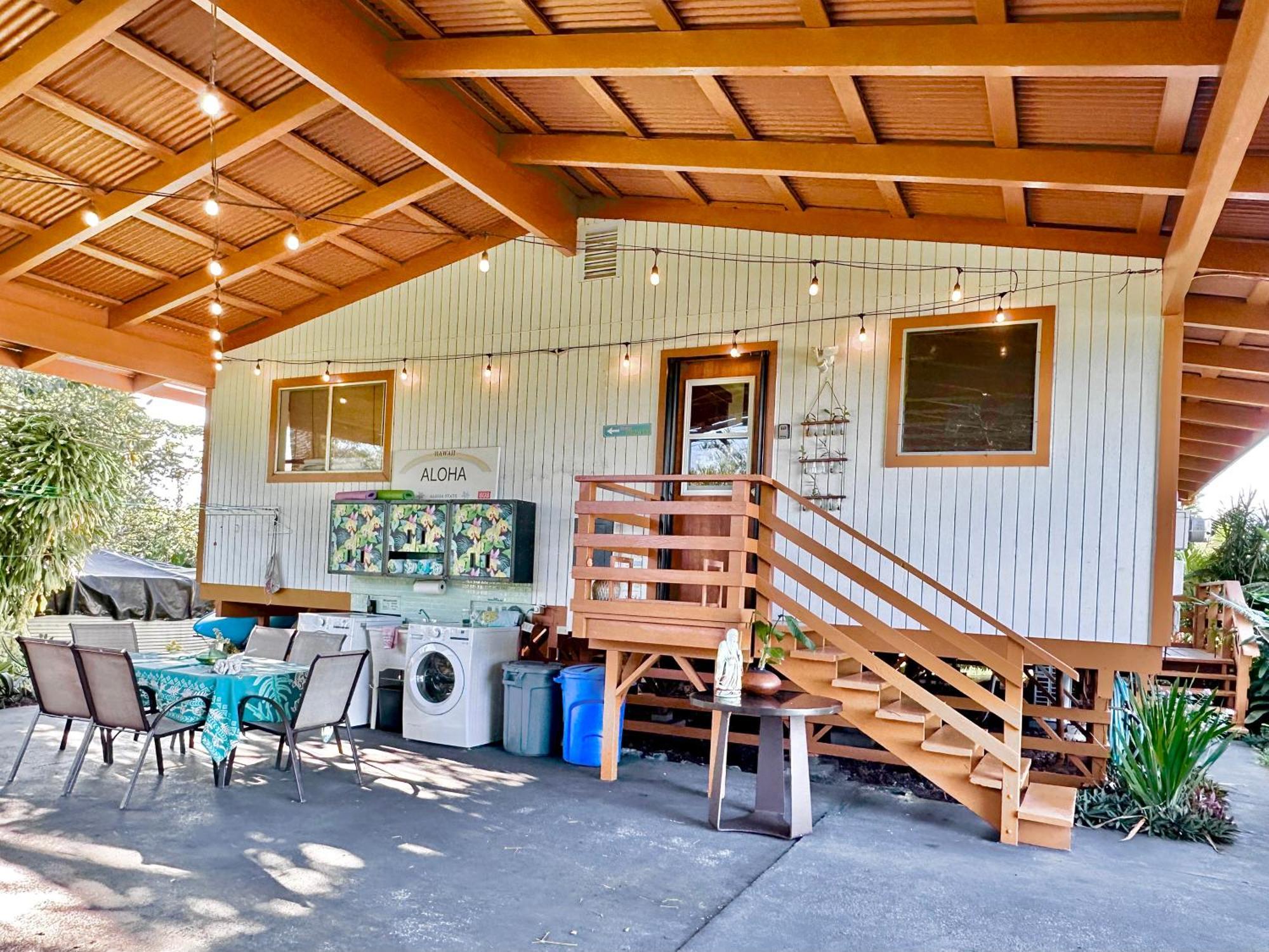 Puna Zen Botanical Garden Retreat Кио Экстерьер фото